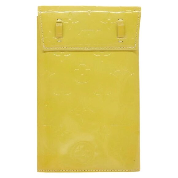 LOUIS VUITTON Monogram Vernis Walker Shoulder Wallet Gris M91031 LV Auth 123724 - Picture 3 of 14